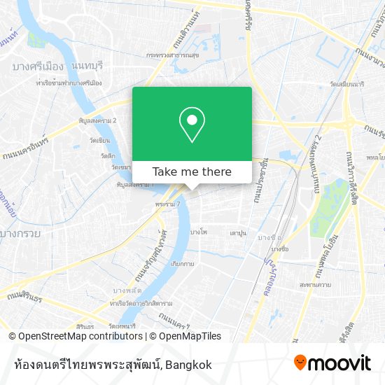 ห้องดนตรีไทยพรพระสุพัฒน์ map