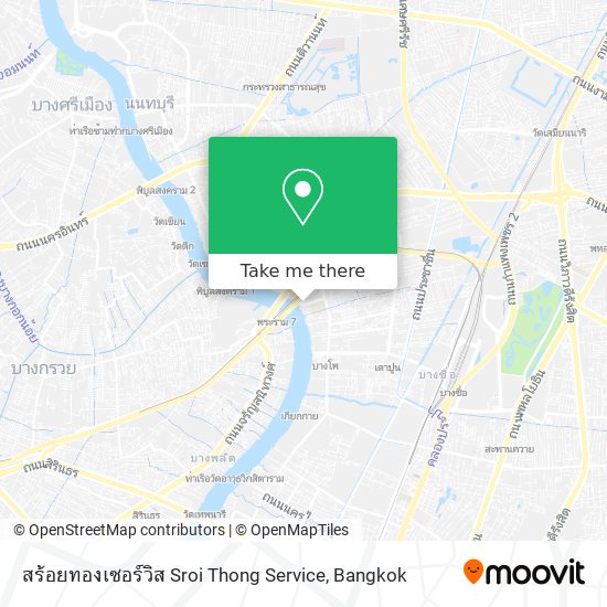 สร้อยทองเซอร์วิส Sroi Thong Service map