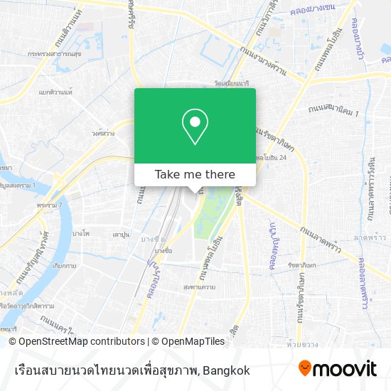 เรือนสบายนวดไทยนวดเพื่อสุขภาพ map