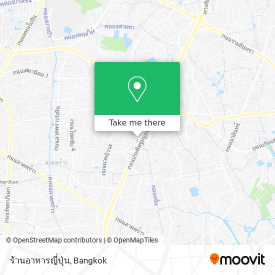 ร้านอาหารญี่ปุ่น map