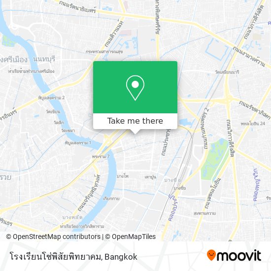 โรงเรียนโซ่พิสัยพิทยาคม map