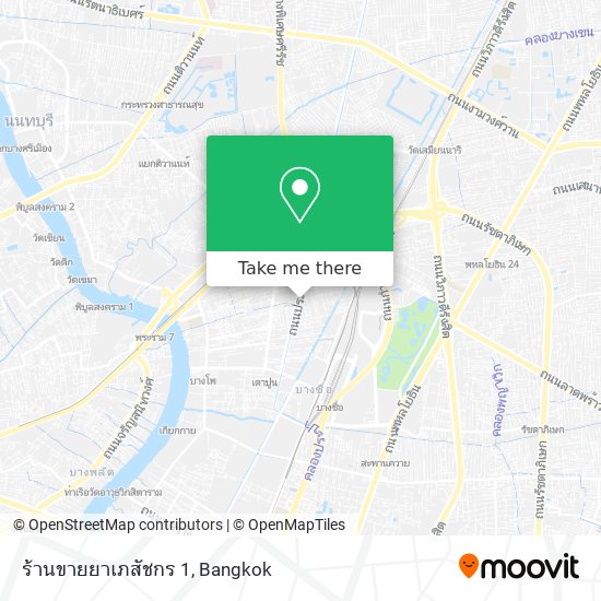 ร้านขายยาเภสัชกร 1 map