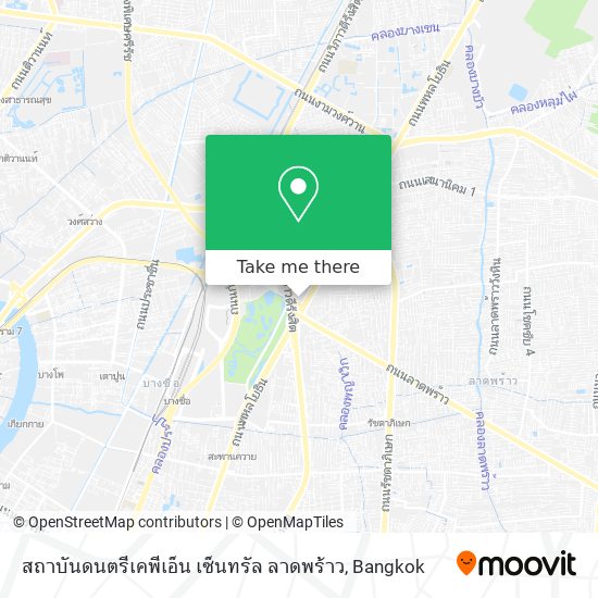 สถาบันดนตรีเคพีเอ็น เซ็นทรัล ลาดพร้าว map