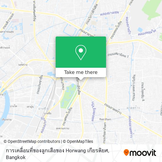 การเคลื่อนที่ของลูกเสือของ Horwang เกียรติยศ map