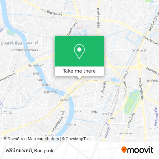 คลินิกแพทย์ map