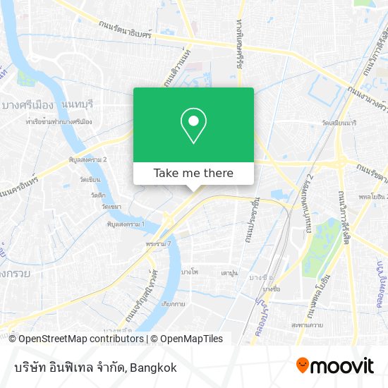 บริษัท อินฟิเทล จำกัด map