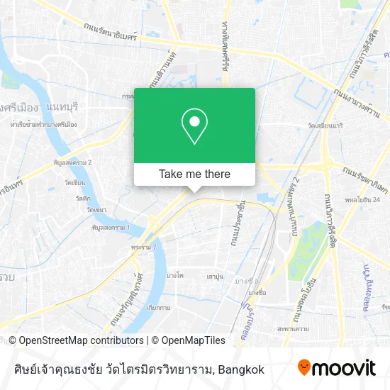 ศิษย์เจ้าคุณธงชัย วัดไตรมิตรวิทยาราม map