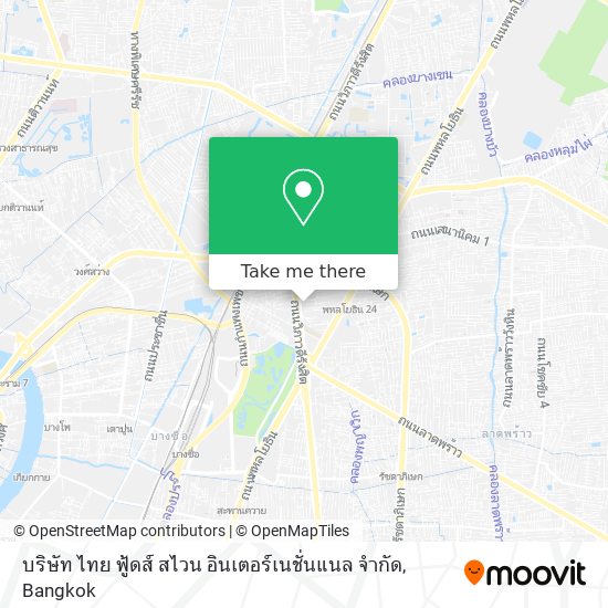 บริษัท ไทย ฟู้ดส์ สไวน อินเตอร์เนชั่นแนล จำกัด map