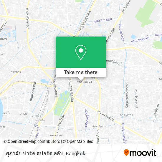 ศุภาลัย ปาร์ค สปอร์ต คลับ map