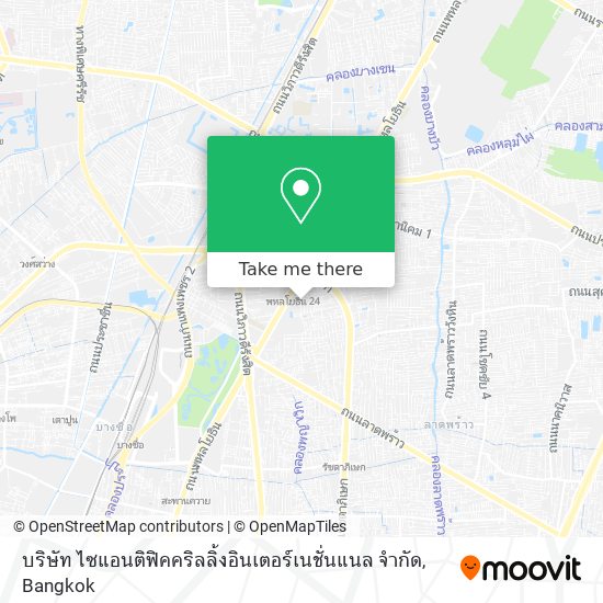 บริษัท ไซแอนติฟิคคริลลิ้งอินเตอร์เนชั่นแนล จำกัด map