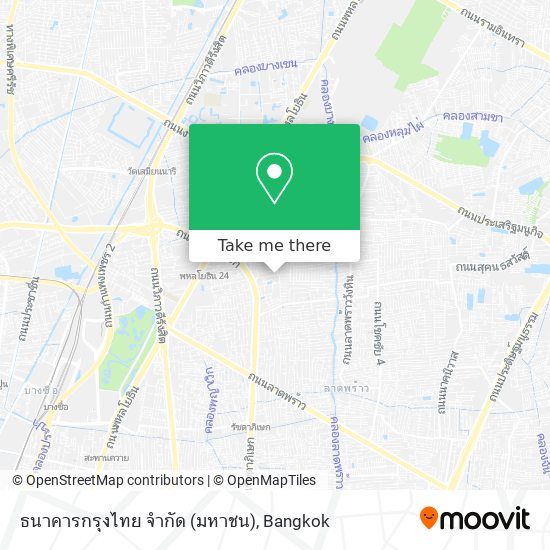 ธนาคารกรุงไทย จํากัด (มหาชน) map