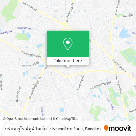 บริษัท ยูโร พีทูพี ไดเร็ค - ประเทศไทย จํากัด map