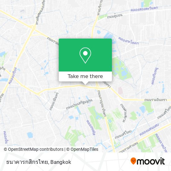 ธนาคารกสิกรไทย map