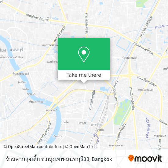 ร้านลาบลุงเตี้ย ซ.กรุงเทพ-นนทบุรี33 map