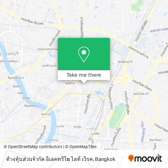 ห้างหุ้นส่วนจำกัด อิเลคทริโฆ ไลท์ เวิรค map