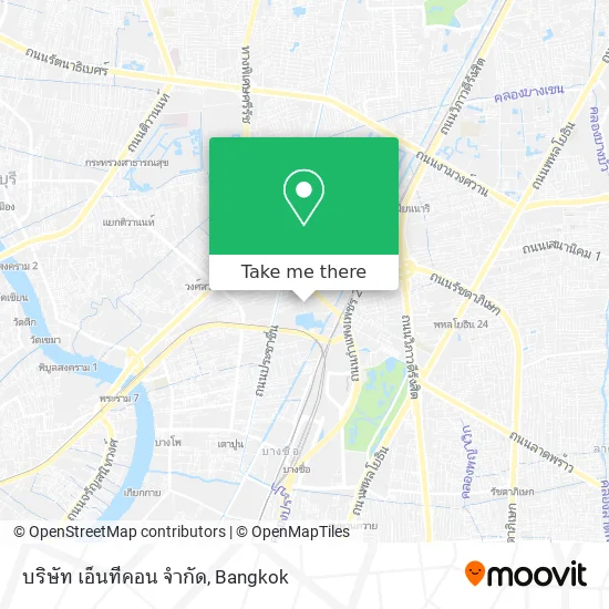 บริษัท เอ็นทีคอน จำกัด map