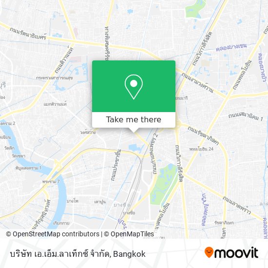 บริษัท เอ.เอ็ม.ลาเท็กซ์ จำกัด map