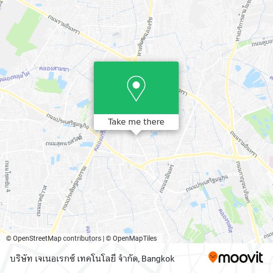 บริษัท เจเนอเรกซ์ เทคโนโลยี จำกัด map