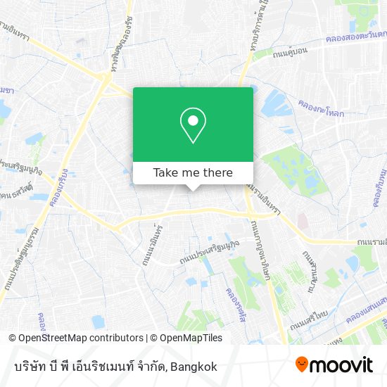 บริษัท บี พี เอ็นริชเมนท์ จำกัด map