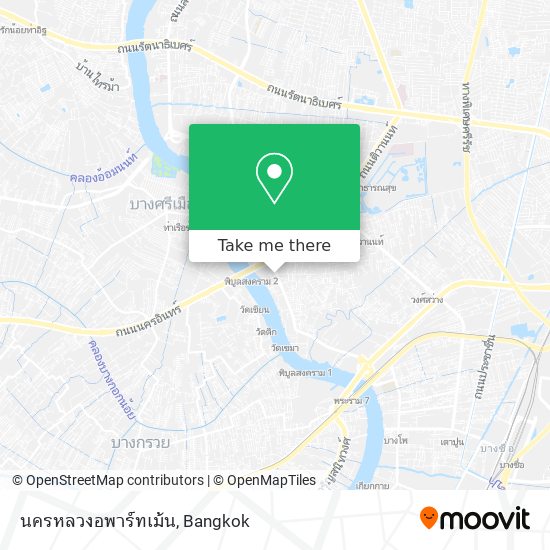 นครหลวงอพาร์ทเม้น map