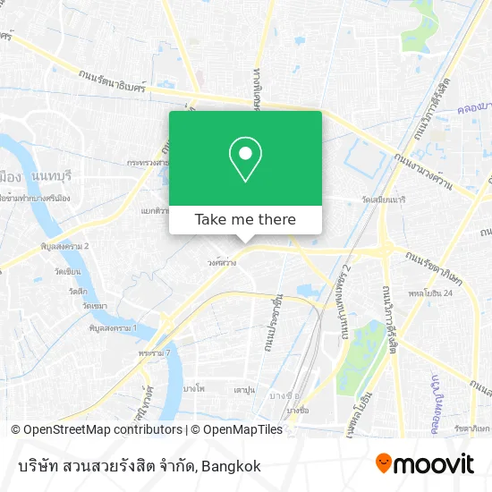 บริษัท สวนสวยรังสิต จำกัด map