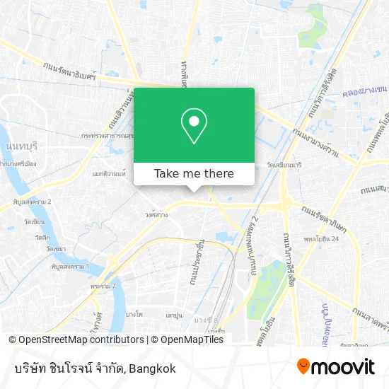 บริษัท ชินโรจน์ จำกัด map