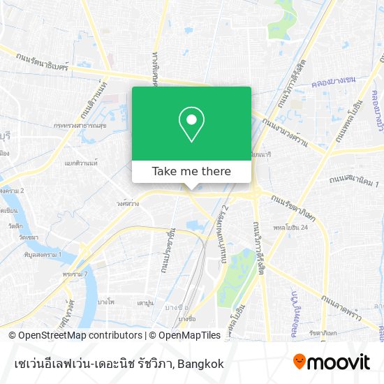 เซเว่นอีเลฟเว่น-เดอะนิช รัชวิภา map