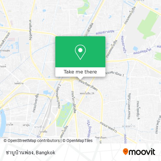 ชาบูบ้านพ่อง map