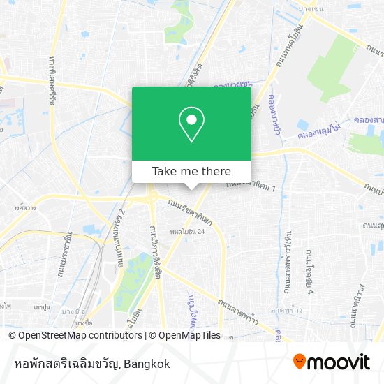 หอพักสตรีเฉลิมขวัญ map