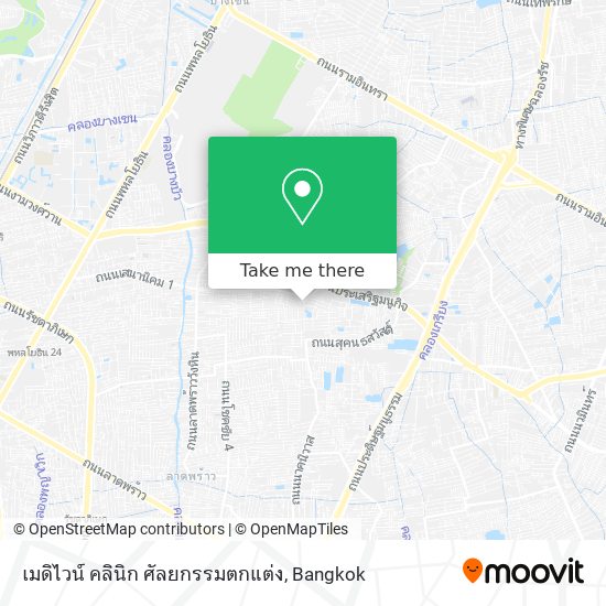 เมดิไวน์ คลินิก ศัลยกรรมตกแต่ง map