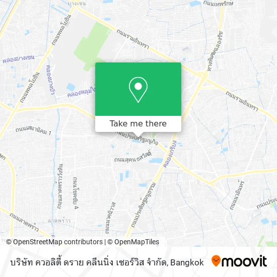 บริษัท ควอลิตี้ ดราย คลีนนิ่ง เซอร์วิส จำกัด map