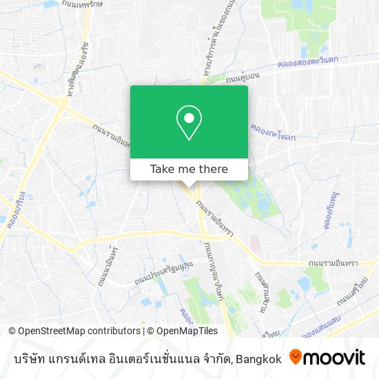 บริษัท แกรนด์เทล อินเตอร์เนชั่นแนล จำกัด map