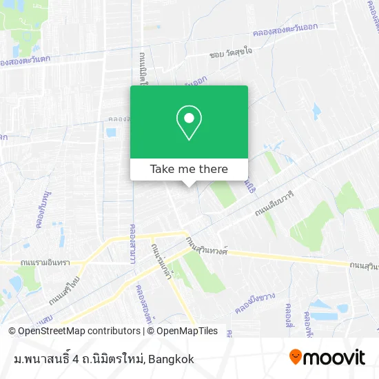 ม.พนาสนธิ์ 4 ถ.นิมิตรใหม่ map
