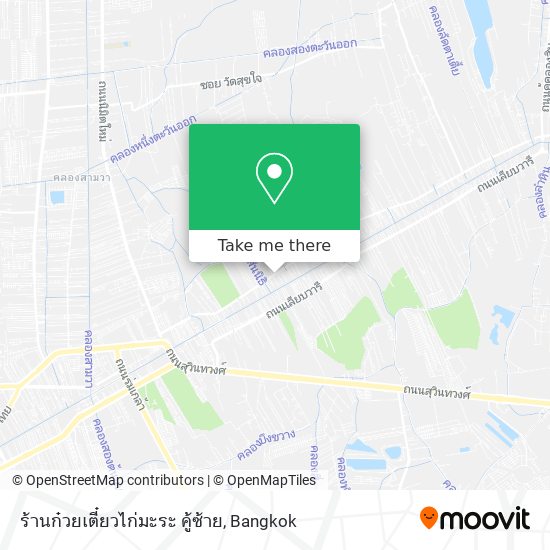 ร้านก๋วยเตี๋ยวไก่มะระ คู้ซ้าย map