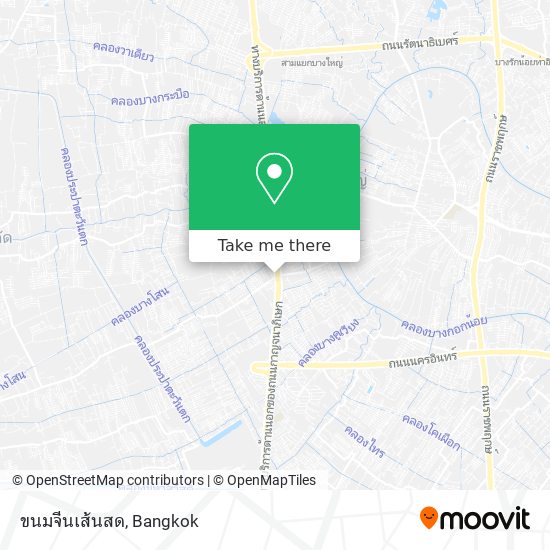ขนมจีนเส้นสด map