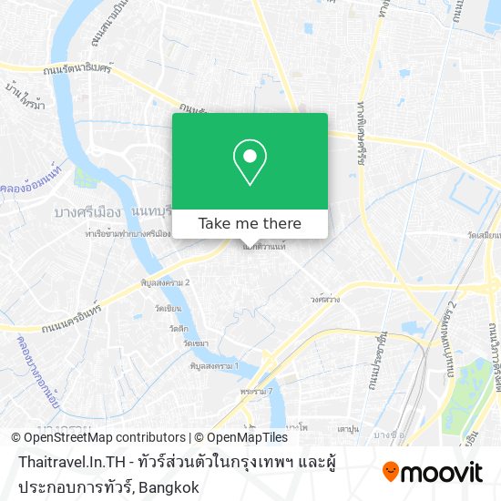 Thaitravel.In.TH - ทัวร์ส่วนตัวในกรุงเทพฯ และผู้ประกอบการทัวร์ map