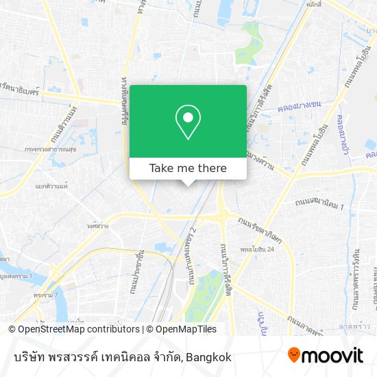 บริษัท พรสวรรค์ เทคนิคอล จำกัด map