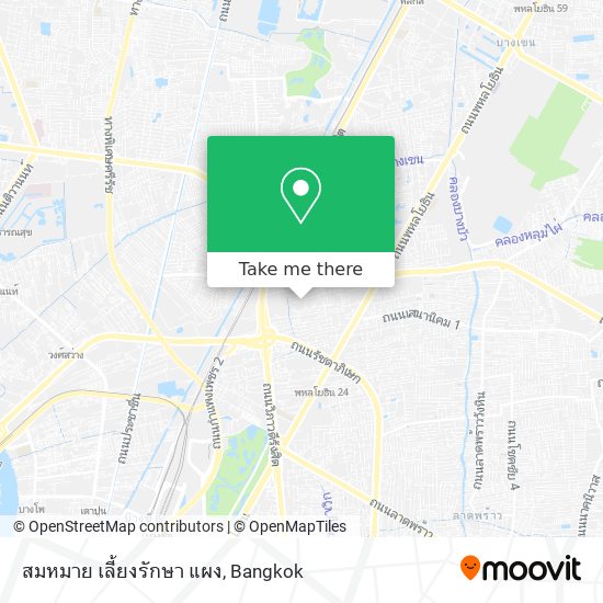 สมหมาย เลี้ยงรักษา แผง map