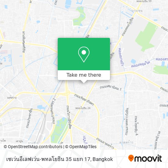 เซเว่นอีเลฟเว่น-พหลโยธิน 35 แยก 17 map