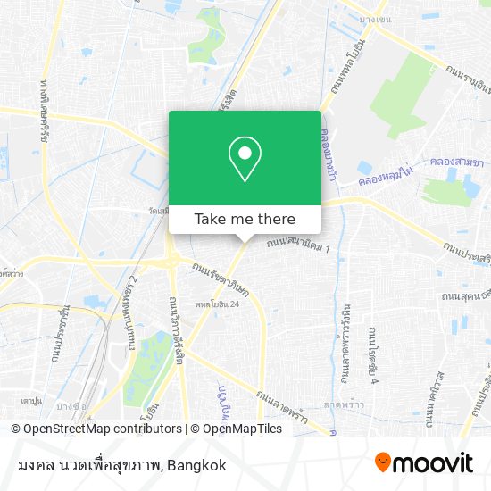 มงคล นวดเพื่อสุขภาพ map