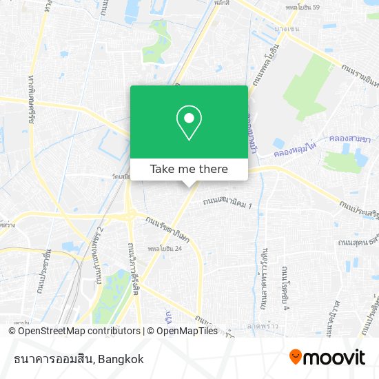 ธนาคารออมสิน map