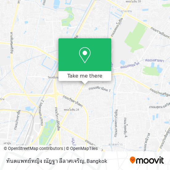 ทันตแพทย์หญิง ณัฎฐา ลีลาศเจริญ map