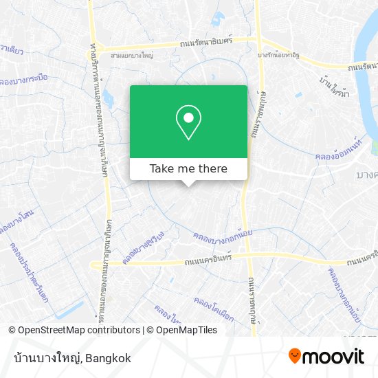 บ้านบางใหญ่ map