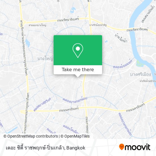 เดอะ ซิตี้ ราชพฤกษ์-ปิ่นเกล้า map