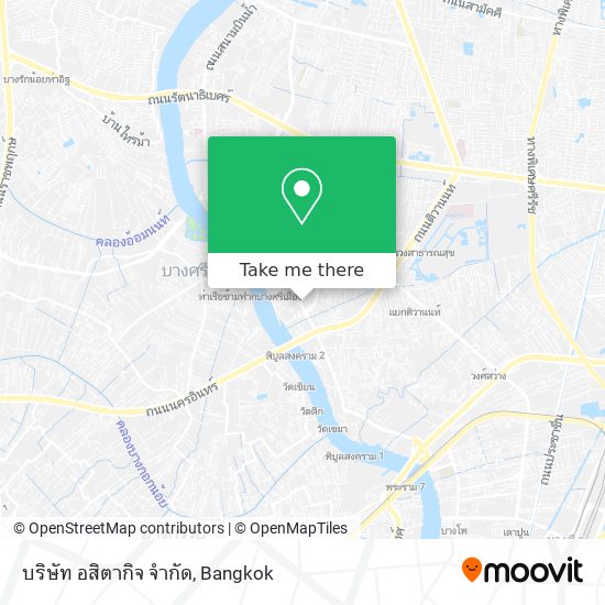 บริษัท อสิตากิจ จำกัด map