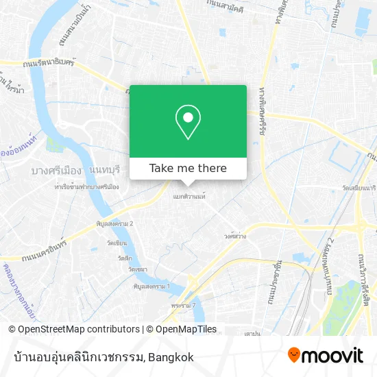 บ้านอบอุ่นคลินิกเวชกรรม map