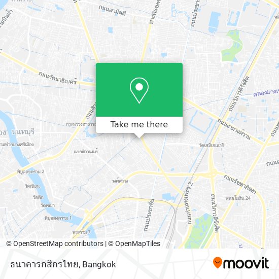 ธนาคารกสิกรไทย map