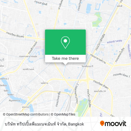 บริษัท ทริปเปิ้ลพีแมเนจเม้นท์ จำกัด map