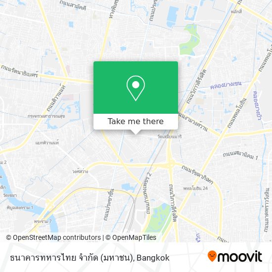 ธนาคารทหารไทย จํากัด (มหาชน) map