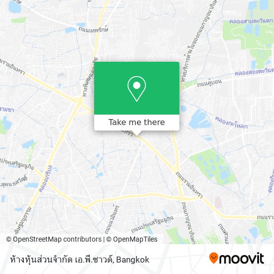 ห้างหุ้นส่วนจำกัด เอ.พี.ซาวด์ map